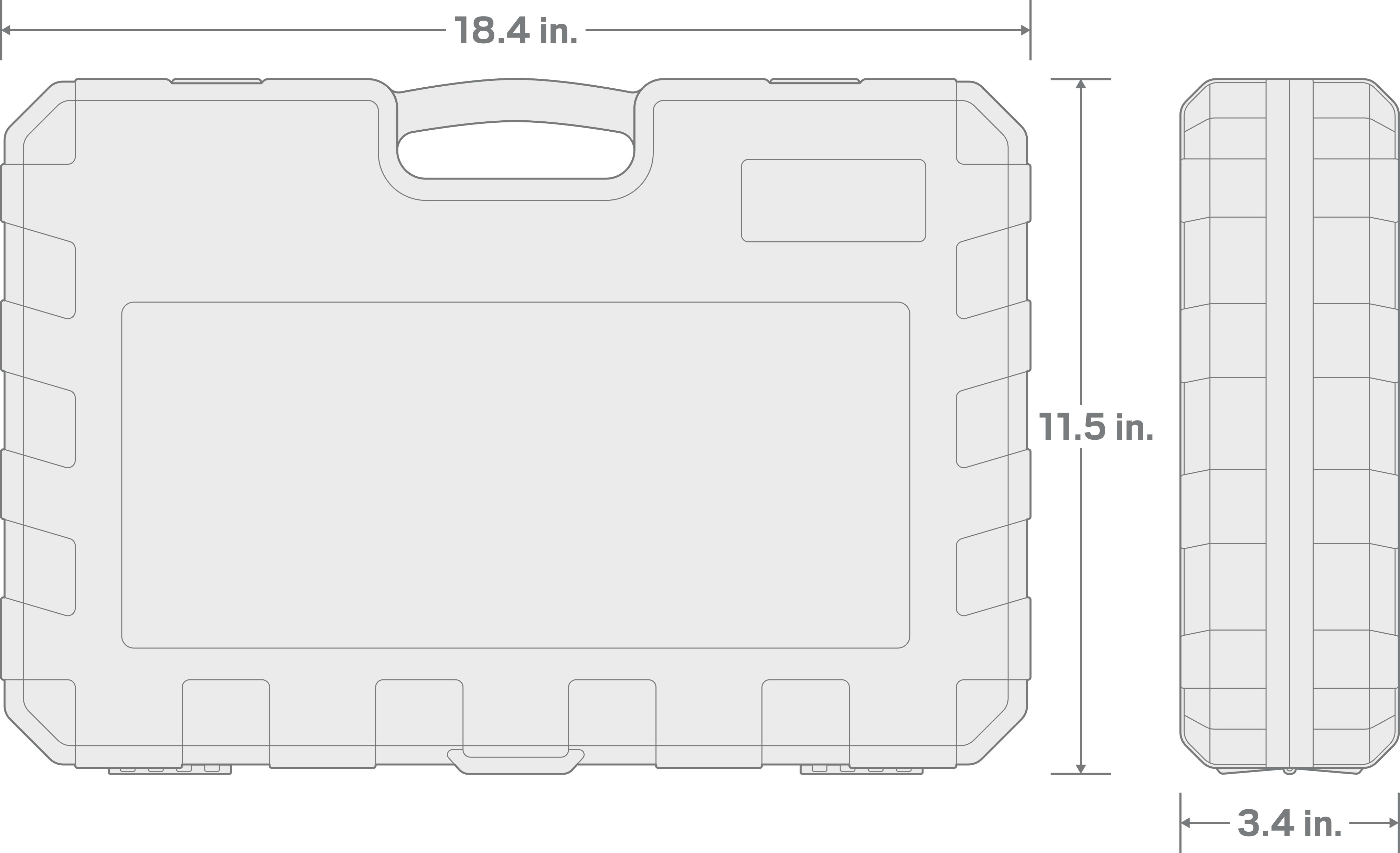 Specs for 1/2 Inch Drive Deep 6-Point Impact Socket Set with Case, 45-Piece (5/16 - 1-1/4 in., 8-32 mm)