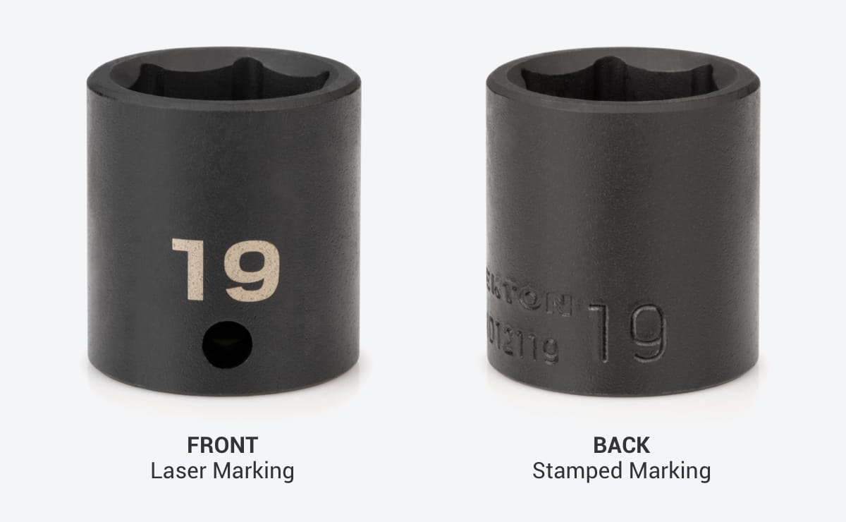 TEKTON Impact Socket Markings